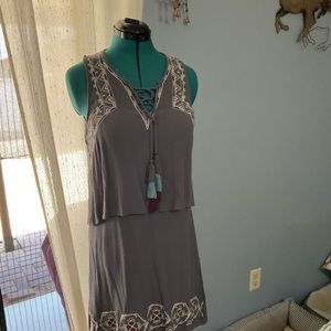 Gray Summer dress from Knox Rose